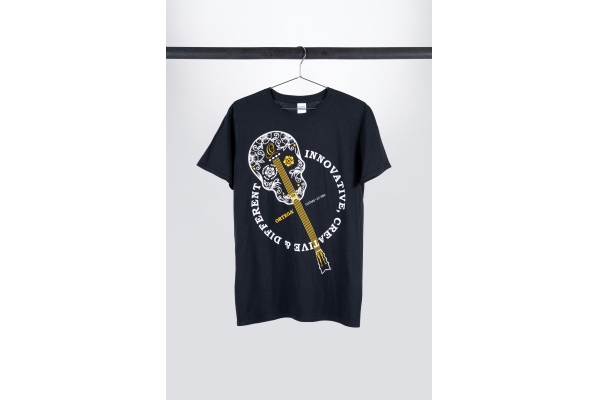 T-Shirt Skull Black M