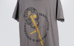 Tricou Ortega T-Shirt Skull Charcoal XL