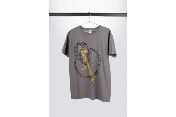 T-Shirt Skull Charcoal XL