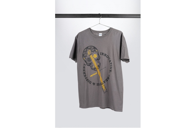 Tricou Ortega T-Shirt Skull Charcoal XL