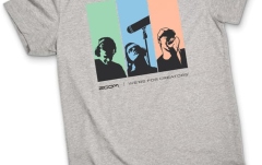Tricou Zoom T-Shirt Creators Panel Grey Size M