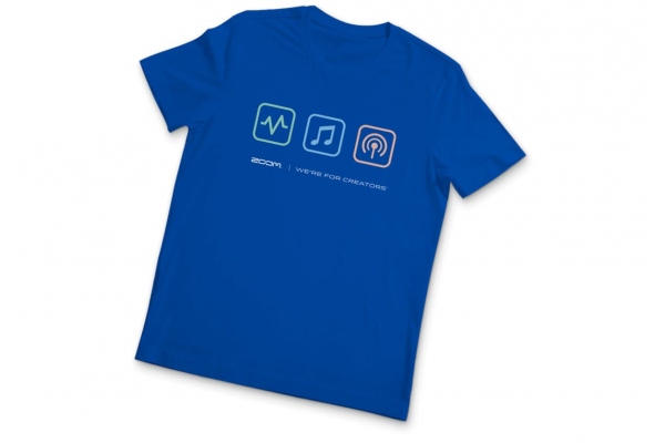 T-Shirt Icon Blue Size L