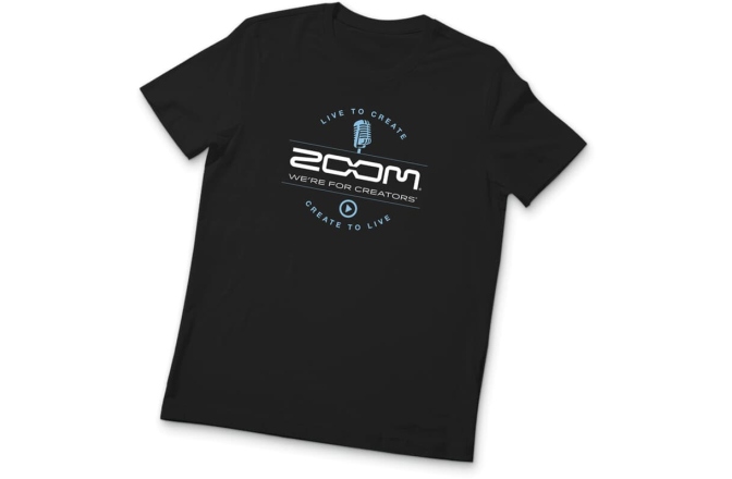 Tricou Zoom T-Shirt Live to Create Black Size L