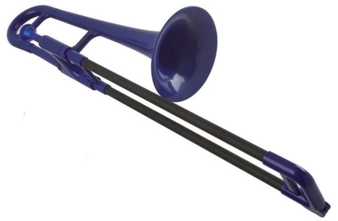 Trombon pBone Trombon Mini Albastru