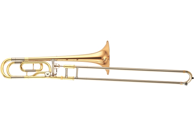 Trombon tenor în Bb (Si Bemol) cu atașament în F (Fa) Yamaha YSL-446 GE II