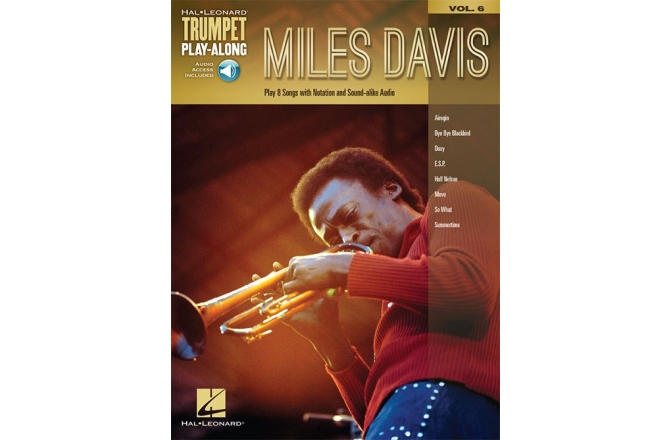 No brand Trumpet Play-Along Volume 6: Miles Davis (Book/Online Audio) 