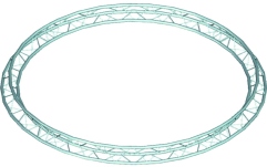Truss Alutruss TRILOCK 6082 Circlepart 6m inside 45° >