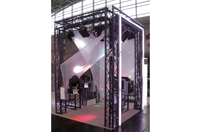 Truss deco Alutruss DECOLOCK DQ3-SPAC19 2-Way Corner 45° bk