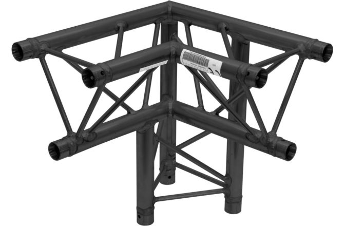 Truss deco Alutruss DECOLOCK DQ3-SPAL33 3-Way Corner 90° bk
