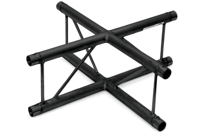 Truss în 2 puncte Alutruss DECOLOCK DQ2-SPAC41V 4-way Cross Piece bk