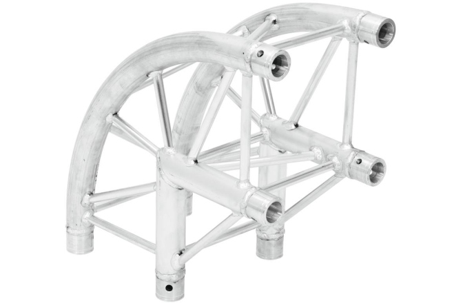 Truss quad tubular Alutruss QUADLOCK 6082C-21R 2-Way Corner 90°