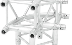 Truss quad tubular Alutruss QUADLOCK 6082C-30R 3-Way Corner 90°