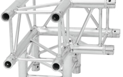 Truss quad tubular Alutruss QUADLOCK QL-ET34 C-30 3-Way-Corner 90°