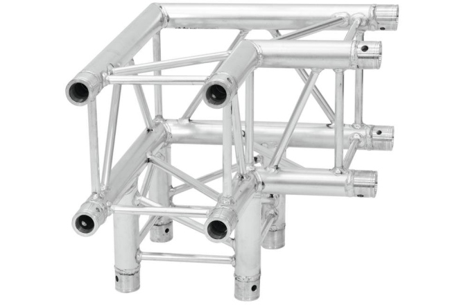 Truss quad tubular Alutruss QUADLOCK QL-ET34 C-30 3-Way-Corner 90°