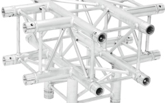 Truss quad tubular Alutruss QUADLOCK QL-ET34 T-51 5-Way T-Piece