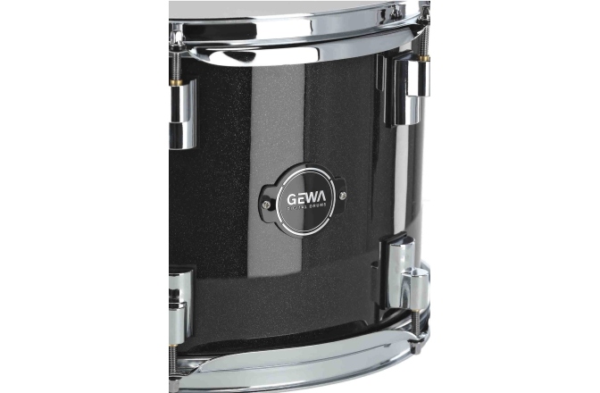 TT E-drum Gewa E-Drum shell TT Black Sparkle Wrap