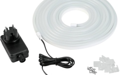 Tub de lumină flexibil cu 600 LED-uri, verde Eurolite LED Neon Flex 24V 5m green Set