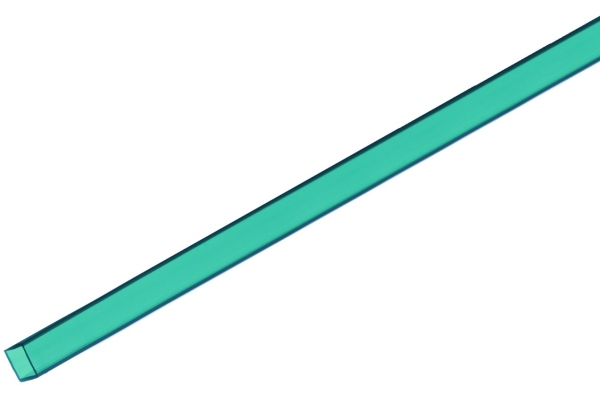Tubing 10x10mm turquoise 2m Tubing 10x10mm turquoise 2m