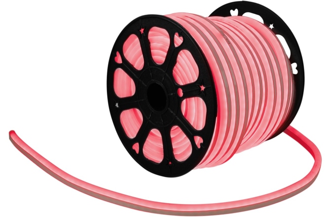 Tub flexibil cu LED-uri Neon Eurolite LED Neon Flex 230V Slim RGB 100cm