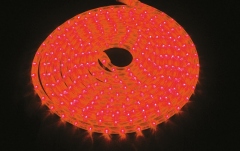 Tub flexibil pentru iluminat decorativ Eurolite RUBBERLIGHT LED RL1-230V red 9m