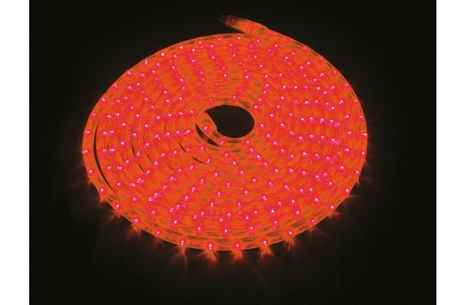 Tub flexibil pentru iluminat decorativ Eurolite RUBBERLIGHT LED RL1-230V red 9m