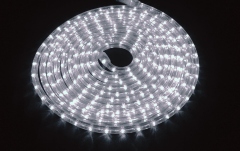 Tub flexibil pentru iluminat decorativ Eurolite RUBBERLIGHT LED RL1-230V white 6400K 9m