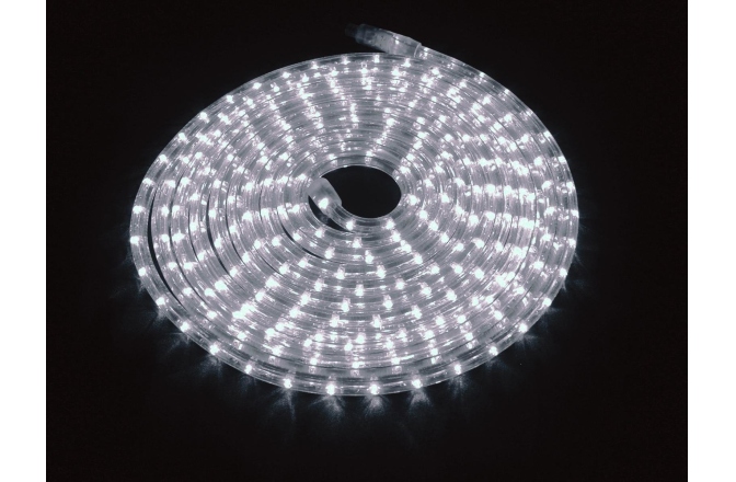 Tub flexibil pentru iluminat decorativ Eurolite RUBBERLIGHT LED RL1-230V white 6400K 9m