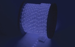 Tub flexibil pentru iluminat decorativ Eurolite RUBBERLIGHT RL1-230V blue 44m