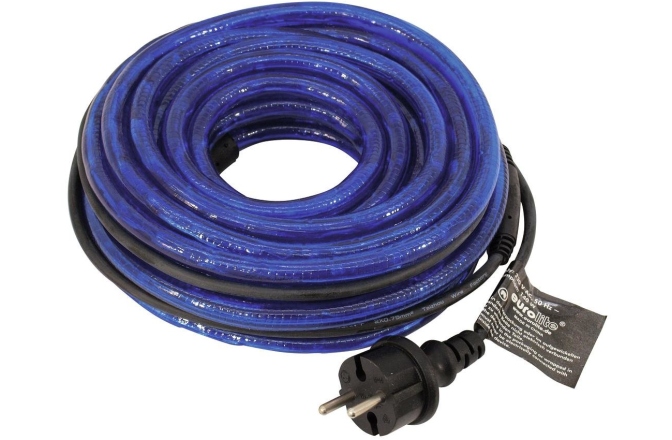 Tub flexibil pentru iluminat decorativ Eurolite RUBBERLIGHT RL1-230V blue 9m