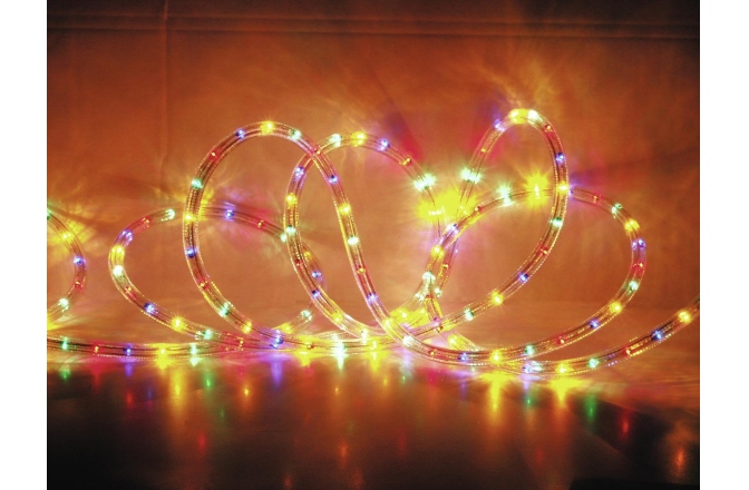 Tub flexibil pentru iluminat decorativ Eurolite RUBBERLIGHT RL1-230V multicolor 44m