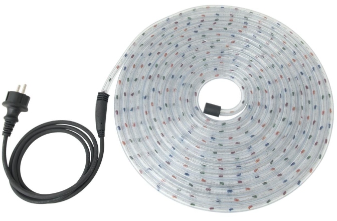 Tub flexibil pentru iluminat decorativ Eurolite RUBBERLIGHT RL1-230V multicolor 9m