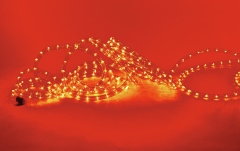 Tub flexibil pentru iluminat decorativ Eurolite RUBBERLIGHT RL1-230V orange 44m