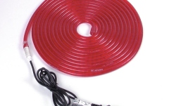 Tub flexibil pentru iluminat decorativ Eurolite RUBBERLIGHT RL1-230V red 5m