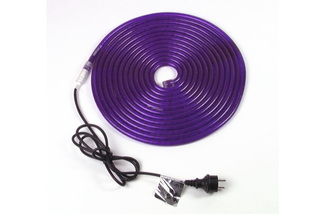 Tub flexibil pentru iluminat decorativ Eurolite RUBBERLIGHT RL1-230V violet/pink 5m
