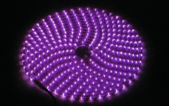 Tub flexibil pentru iluminat decorativ Eurolite RUBBERLIGHT RL1-230V violet/pink 5m