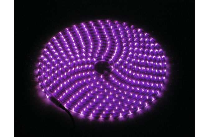 Tub flexibil pentru iluminat decorativ Eurolite RUBBERLIGHT RL1-230V violet/pink 5m