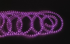 Tub flexibil pentru iluminat decorativ Eurolite RUBBERLIGHT RL1-230V violet/pink 5m