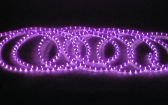 Tub flexibil pentru iluminat decorativ Eurolite RUBBERLIGHT RL1-230V violet/pink 5m