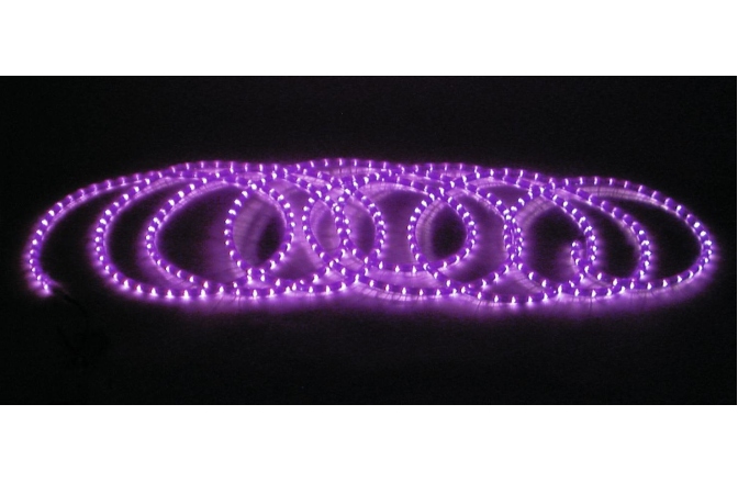 Tub flexibil pentru iluminat decorativ Eurolite RUBBERLIGHT RL1-230V violet/pink 5m