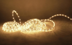 Tub flexibil pentru iluminat decorativ galben Eurolite RUBBERLIGHT RL1-230V yellow 44m