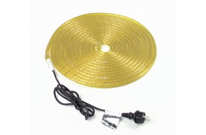 Tub flexibil pentru iluminat decorativ galben Eurolite RUBBERLIGHT RL1-230V yellow 5m