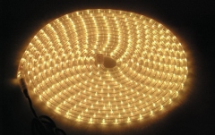 Tub flexibil pentru iluminat decorativ galben Eurolite RUBBERLIGHT RL1-230V yellow 5m