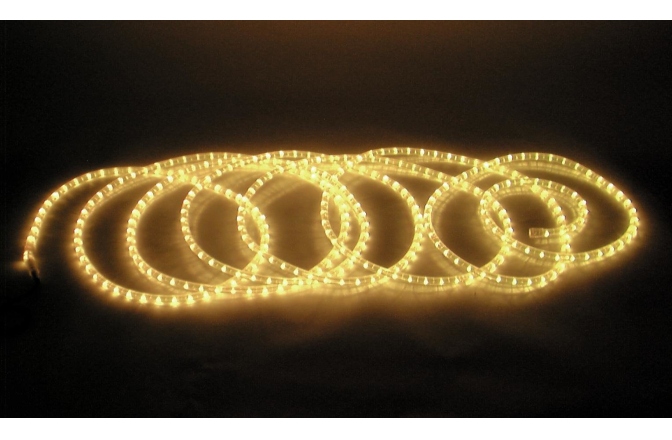 Tub flexibil pentru iluminat decorativ galben Eurolite RUBBERLIGHT RL1-230V yellow 5m