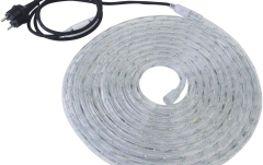Tub LED flexibil pentru iluminat decorativ galben Eurolite RUBBERLIGHT LED RL1-230V yellow 9m