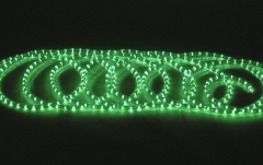 Tub luminos flexibil Eurolite RUBBERLIGHT RL1-230V green 5m