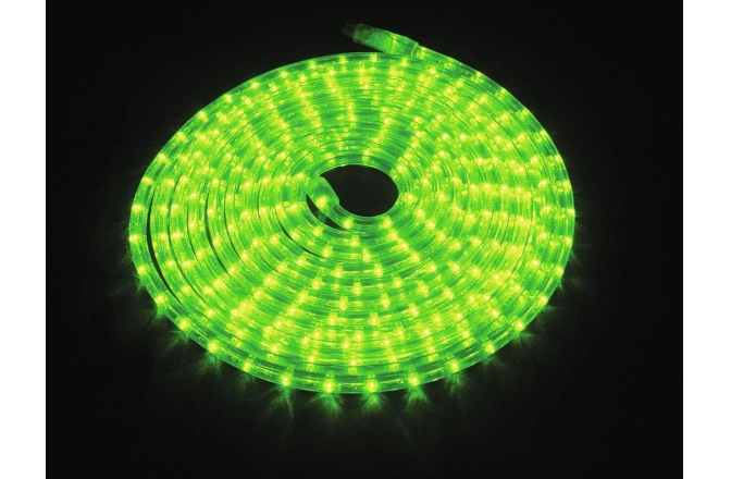 Tub luminos flexibil verde Eurolite RUBBERLIGHT LED RL1-230V green 9m