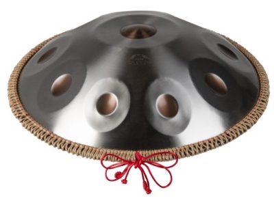 Handpan 10 note 432 Hz Silver Golden eyes