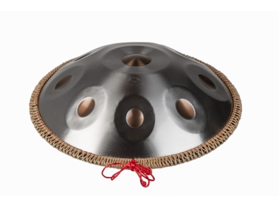 Handpan 9 note 432 Hz Silver Golden eyes