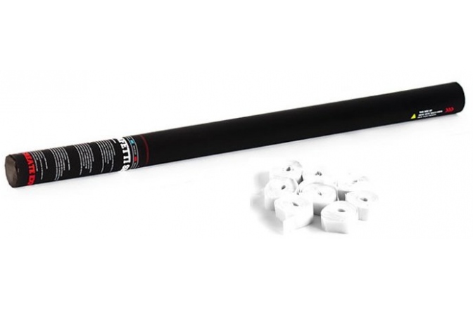 Tun de confetti portabil, alb TCM FX Handheld Streamer Cannon 80cm, white