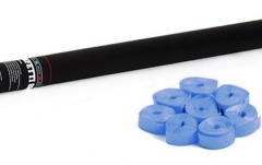 Tun de confetti portabil, albastru TCM FX Handheld Streamer Cannon 80cm, light blue